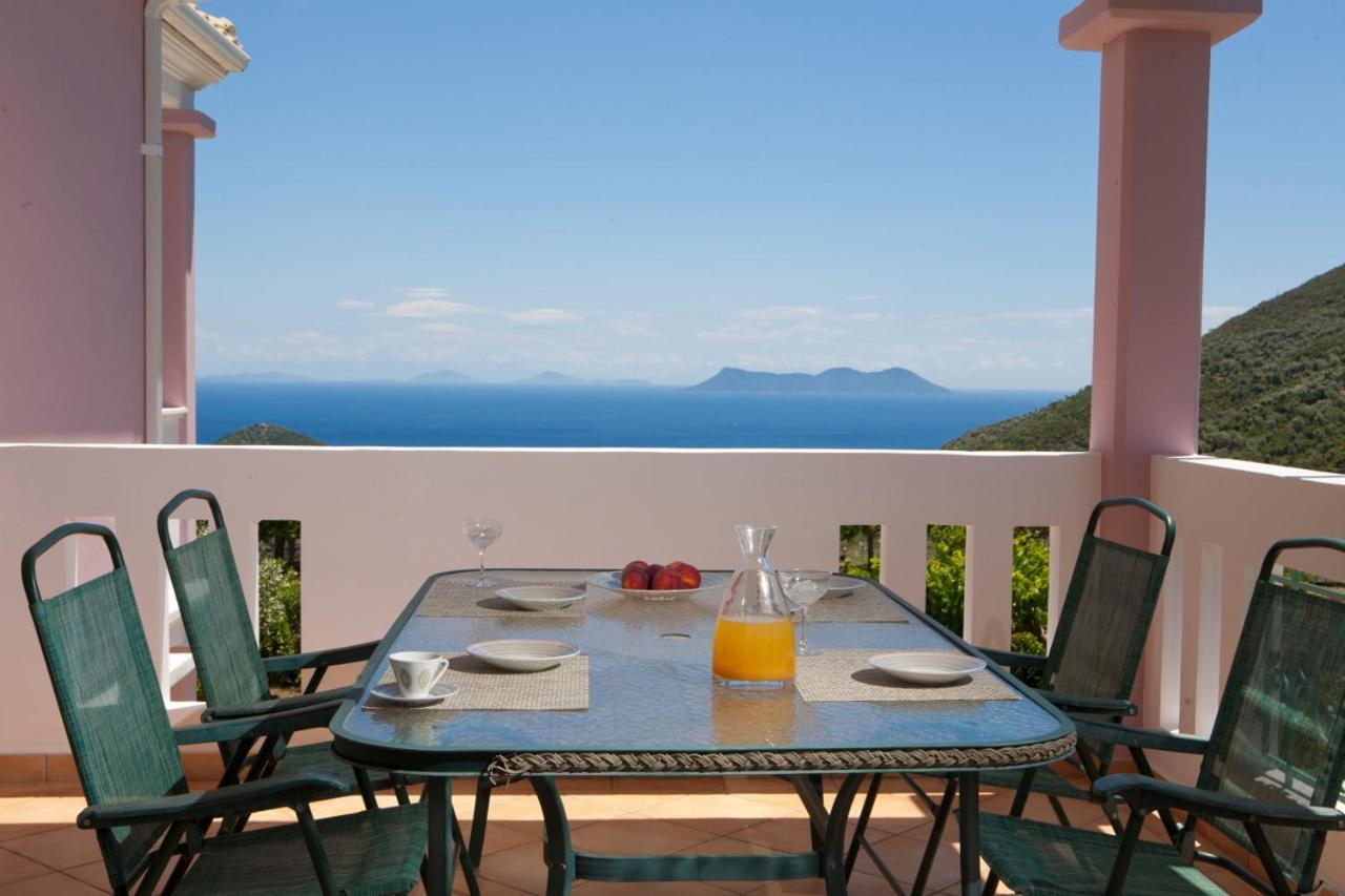 Pantheon & Danae Luxury Villas Syvota Exterior foto